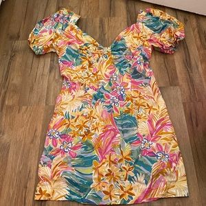 Nasty Gal Floral Dress